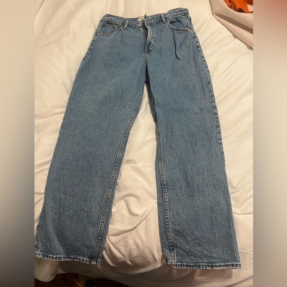 Abercrombie 90's ultra high rise jeans curve love